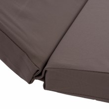 64087 ΜΑΞΙΛΑΡΙ ΞΑΠΛΩΣΤΡΑΣ POLYESTER CHIOS ΓΚΡΙ HM11234.10P 192x58x6 εκ.