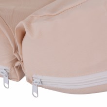 64088 ΜΑΞΙΛΑΡΙ ΞΑΠΛΩΣΤΡΑΣ POLYESTER SIFNOS ΜΠΕΖ HM11235.01P 190x70x11 εκ.