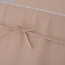 64088 ΜΑΞΙΛΑΡΙ ΞΑΠΛΩΣΤΡΑΣ POLYESTER SIFNOS ΜΠΕΖ HM11235.01P 190x70x11 εκ.