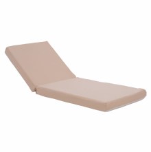 64088 ΜΑΞΙΛΑΡΙ ΞΑΠΛΩΣΤΡΑΣ POLYESTER SIFNOS ΜΠΕΖ HM11235.01P 190x70x11 εκ.