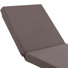 64089 ΜΑΞΙΛΑΡΙ ΞΑΠΛΩΣΤΡΑΣ POLYESTER SIFNOS ΓΚΡΙ HM11235.10P 190x70x11 εκ.