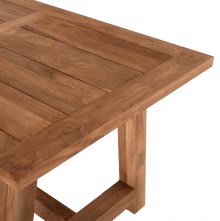 70630 ΤΡΑΠΕΖΙ ΤΡΑΠΕΖΑΡΙΑΣ HM7922 PLUTON RECYCLED TEAK ΣΕ ΦΥΣΙΚΟ ΧΡΩΜΑ 200X100X75Yεκ.