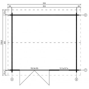 shw-405602-12638 ΞΥΛΙΝΟ ΣΠΙΤΙ ΦΑΙΔΡΑ 370 X 320ΕΚ. ΞΥΛΙΝΟ ΣΠΙΤΙ ΦΑΙΔΡΑ 370 X 320ΕΚ.