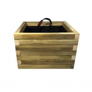 tesias-0103-0103-03 ΤΕΤΡΑΓΩΝΗ ΞΥΛΙΝΗ ΓΛΑΣΤΡΑ - 50X50X36-TESIAS WOODEN PRODUCTS